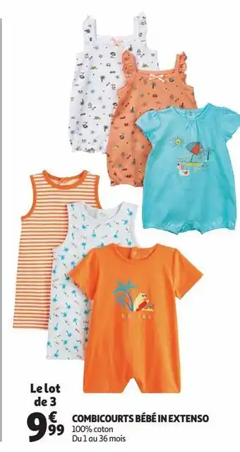 Auchan Combicourts bebe inextenso offre