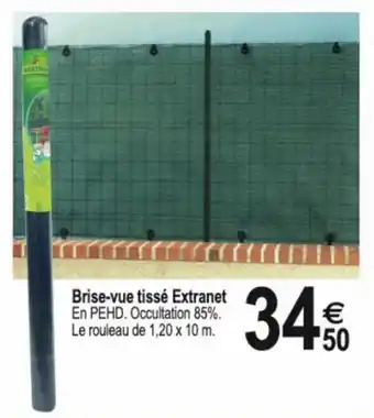 Brise-vue tissé Extraner