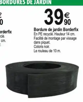 Tridôme Bordure de jardin Borderfix offre