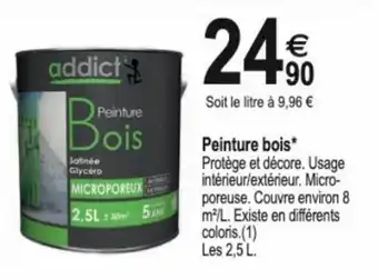 Tridôme Peinture bois offre