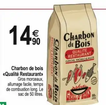 Tridôme Charbon de bois Qualité Restaurant offre