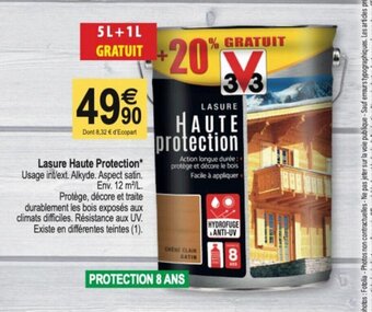 Lasure Haute Protection