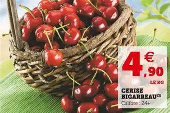 Super U Cerise bigarreau offre