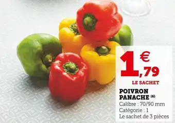 Super U Poivron panache offre
