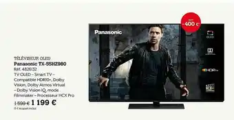Téléviseur Oled Panasonic Tx-55hz980