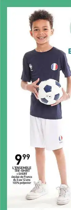 Stokomani L'ensemble Tee-shirt + Short offre