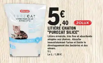 E.Leclerc Jardi Litière Chaton offre