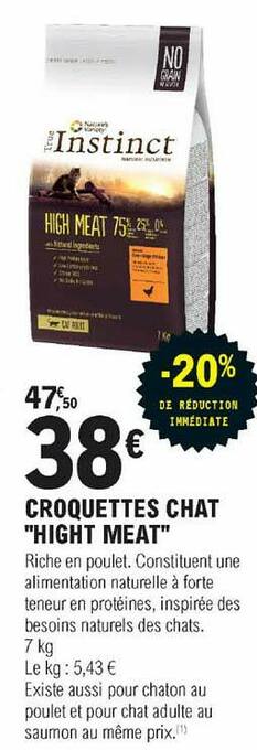 E.Leclerc Jardi Croquettes Chat offre