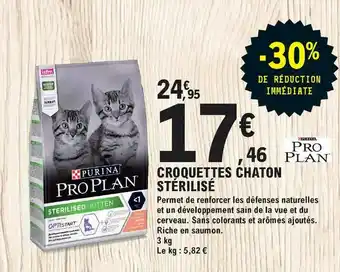 E.Leclerc Jardi Croquettes Chaton Stérilisé -30% De Réduction Immédiate offre