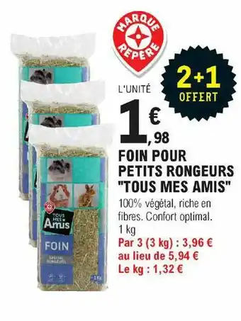 Foin Pour Petits Rongeurs