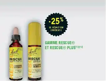 E.Leclerc Parapharmacie Gamme Rescue Et Rescue Plus offre
