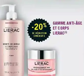 -20% Gamme Anti-age Et Corps Lierac