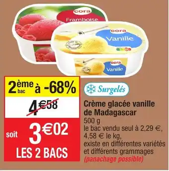 Migros Crème glacée vanille de Madagascar offre