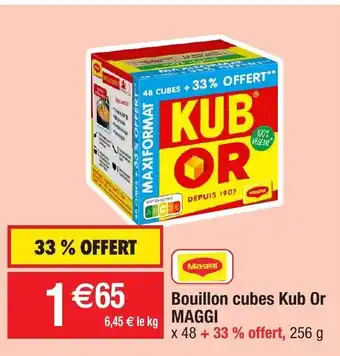 Bouillon cubes Kub Or