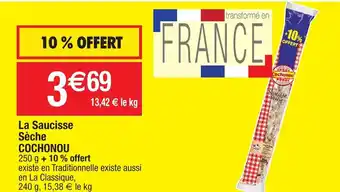 Migros La Saucisse Sèche offre