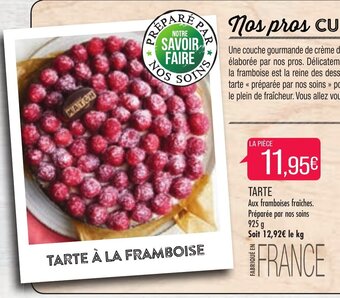 Match Tarte offre