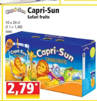 Norma Capri-Sun Safari fruits offre