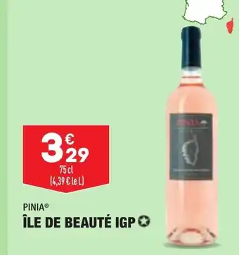 ALDI Pinia île de Beauté IGP offre