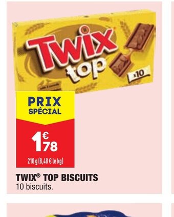 ALDI Twix Top Biscuits offre