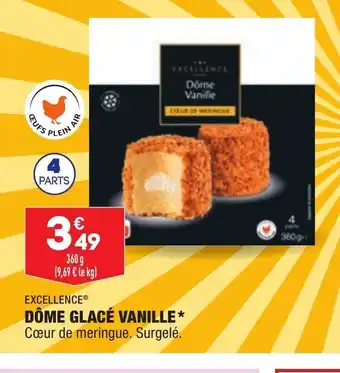 ALDI Dôme Glacé Vanille offre