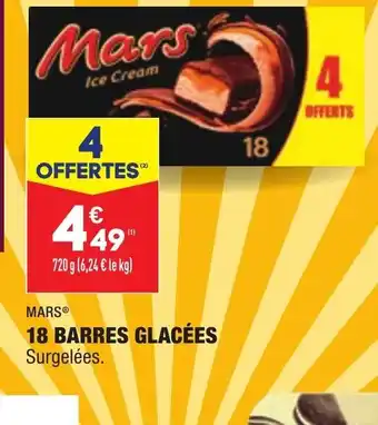 ALDI Mars 18 Barres Glacées offre