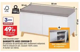 Banquette Avec Coussin