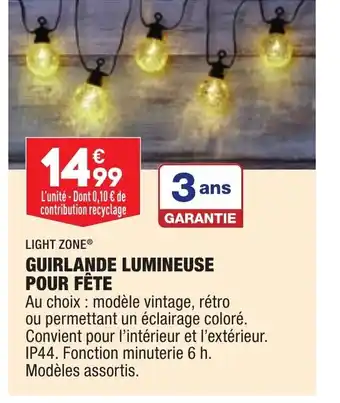 ALDI Guirlande Lumineuse Pour Fête offre