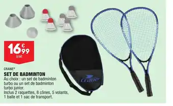 ALDI Crane de Badminton offre
