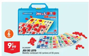ALDI Jeu de Loto offre