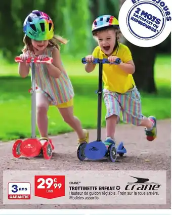 ALDI Crane Trottinette Enfant offre