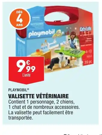 Playmobil Valisette Vétérinaire