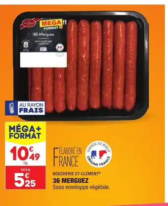 ALDI 36 Merguez offre