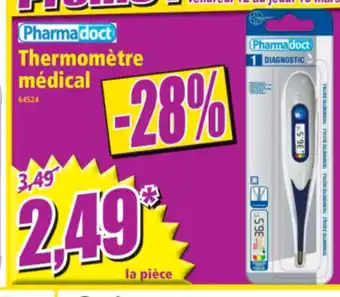 Thermomètre médical