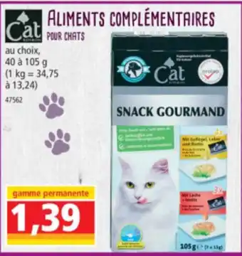 Norma Aliments Complémentaires Pour Chats offre