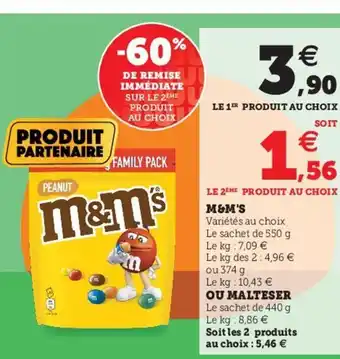 Hyper U M&M's offre