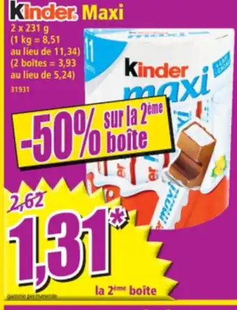 Norma Maxi offre