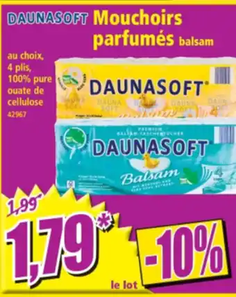 Norma Mouchoirs parfumés balsam offre