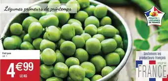 Cora x Carrefour Petit pois offre