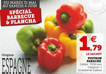 U Express Poivron panache offre