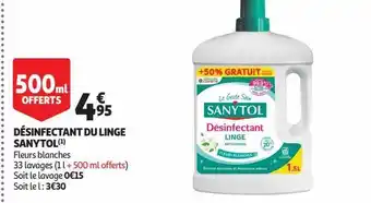 Désinfectant du linge sanytol