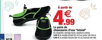 Bazarland La Paire De Chaussures D'eau offre
