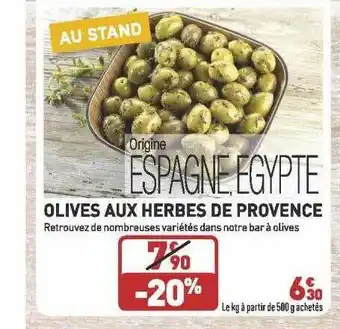 Olives Aux Herbes De Provence