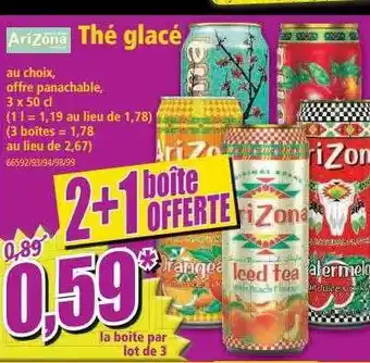 Norma Thé Glacé Arizona offre