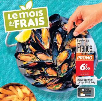 Netto Moules De Bouchot offre