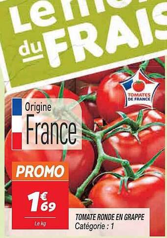 Netto Tomate Ronde En Grappe offre