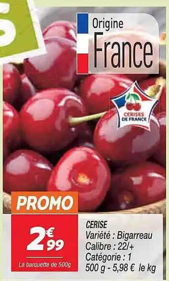 Netto Cerise Bigarreau offre