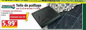 Norma Toile De Paillage Powertec Garden offre