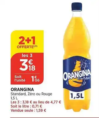 Maximarché Orangina offre