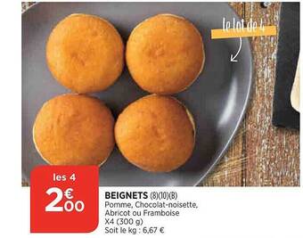 Maximarché Beignets offre
