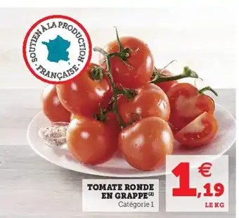 Hyper U Tomate Ronde En Grappe offre